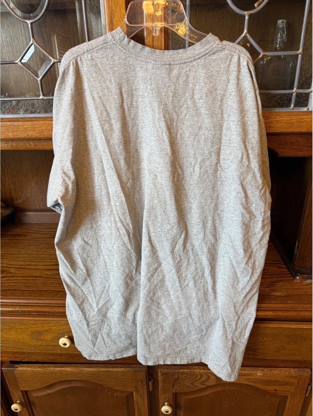 Jordan Jumpman Logo T-Shirt Men’s XL Heather Grey Tonal Black Logo